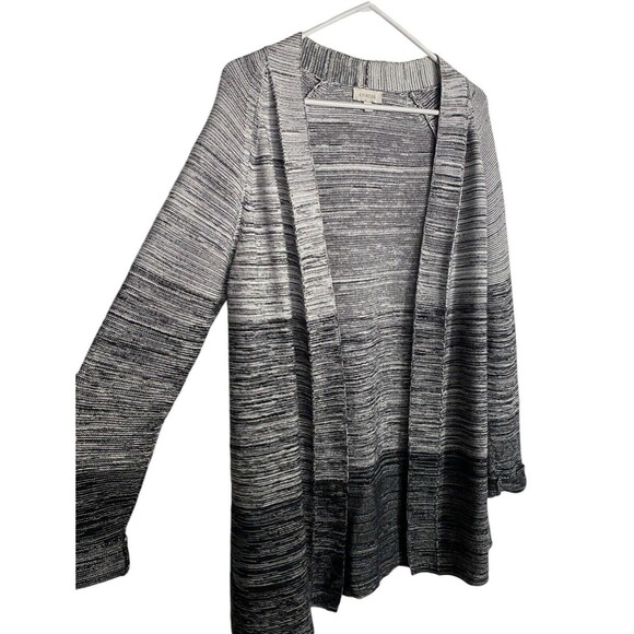 Kinross Cardigan Sweater Cotton Long Sleeve Open Front - Picture 3 of 7